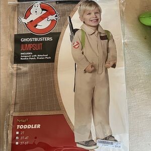 Ghostbusters Costumes - matching kid and adult, with party accessories